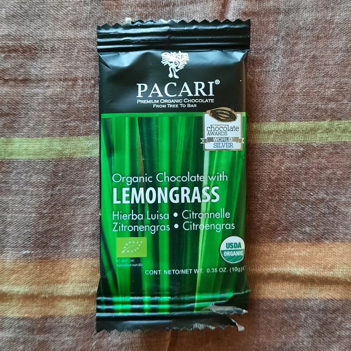 Paccari Chocolate Orgánico Hierba Luisa 60% Cacao Review | abillion