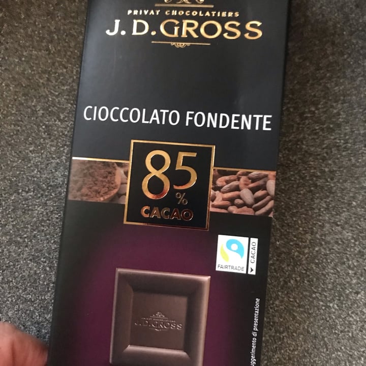 J. D. Gross Chocolate Ecuador 85 Review abillion