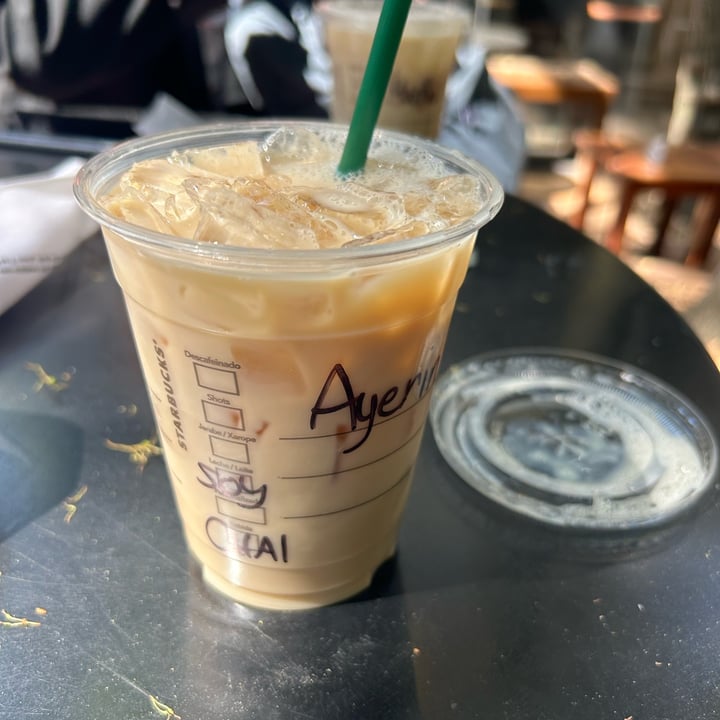 Starbucks Juárez, Ciudad de México, Mexico Alto Chai latte con soya