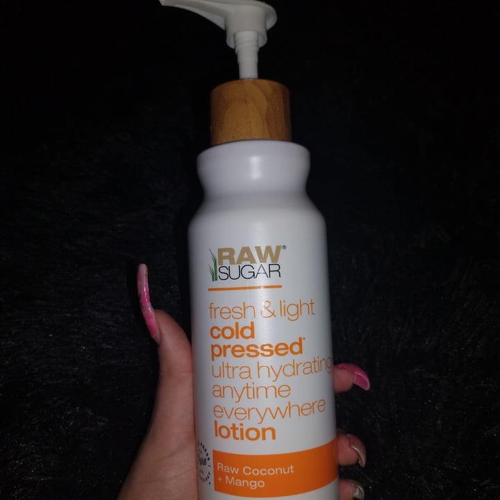 Raw Sugar raw coconut+ mango lotion Review abillion