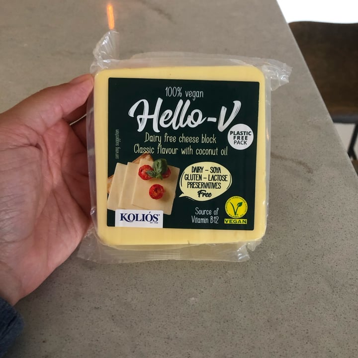 HelloV Dairy Free Cheese Block Classic Flavour Review abillion