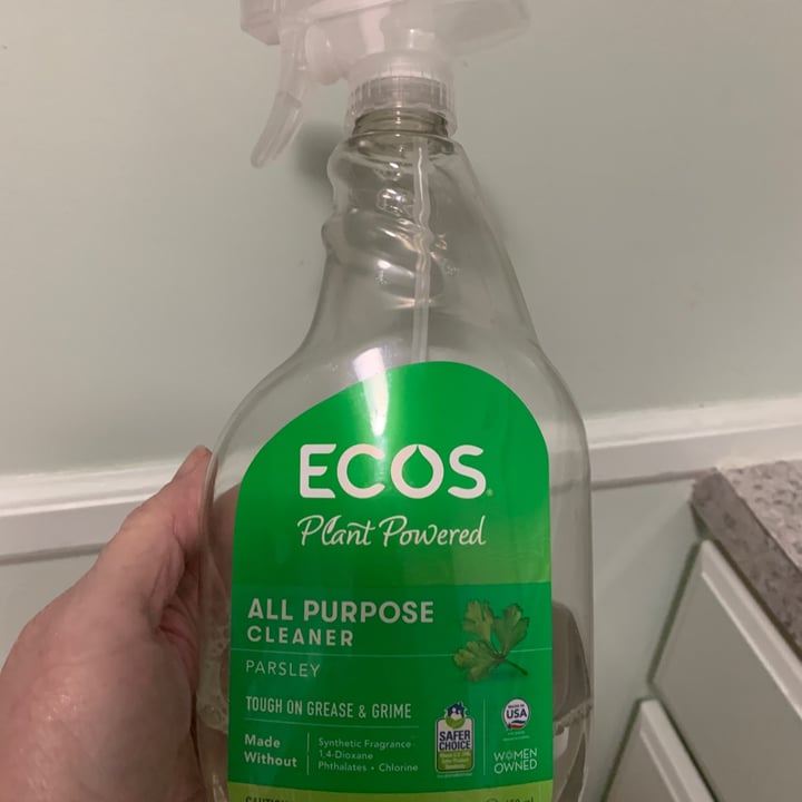 Ecos Ecos Parsley Plus All Purpose Cleaner Review abillion