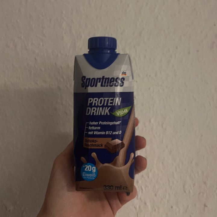 Sportness by dm Protein Drink Schoko Review abillion
