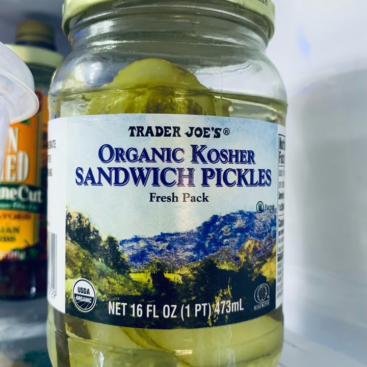 Trader Joe's Organic Kosher Sandwich Pickles Reviews abillion
