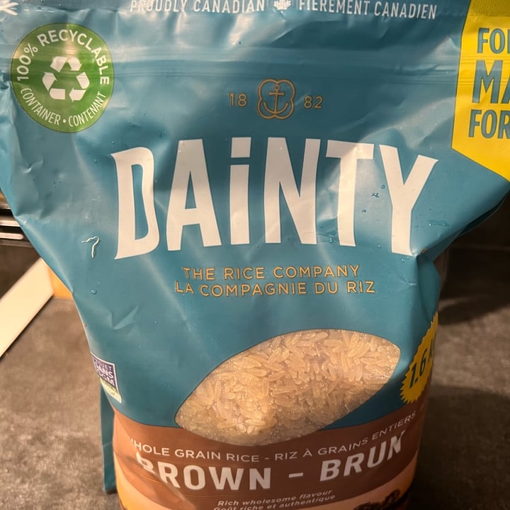 Dainty Whole Grain Rice Brown Reviews abillion