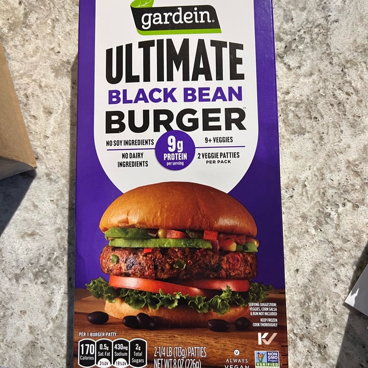 Gardein Ultimate Black Bean Burger Review abillion