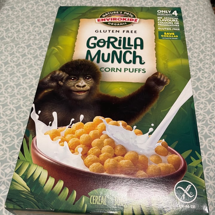 photo of Gorilla munch Corn puffs cereal shared by @missykab on  06 Mar 2023 - review