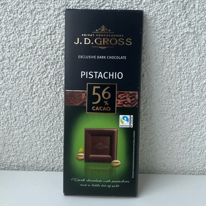 J.D Gross Exclusive Dark Chocolate Pistachio Review abillion