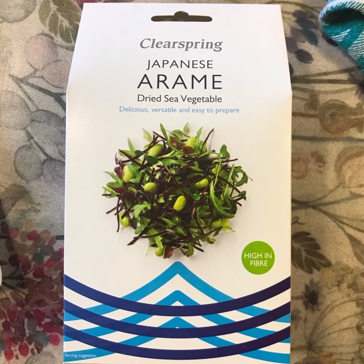 Clearspring Japanese Arame Dried Sea Vegetable Review abillion