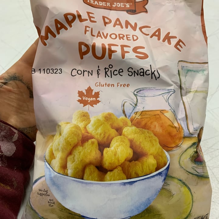 Trader Joe's Maple Pancake Flavored Puffs Review abillion