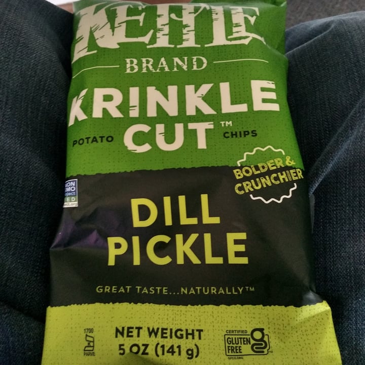 Kettle Brand Krinkle Cut Dill Pickle Review abillion