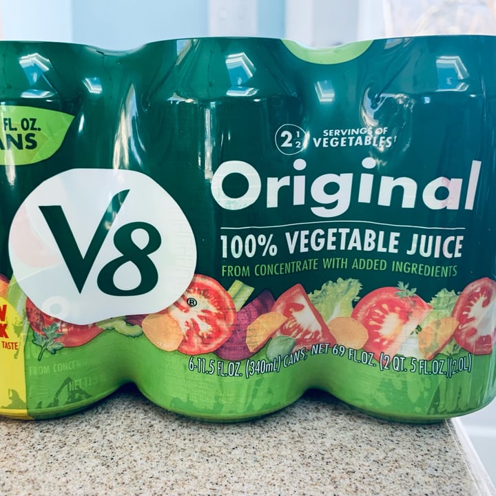 V8 original vegetable juice Review abillion