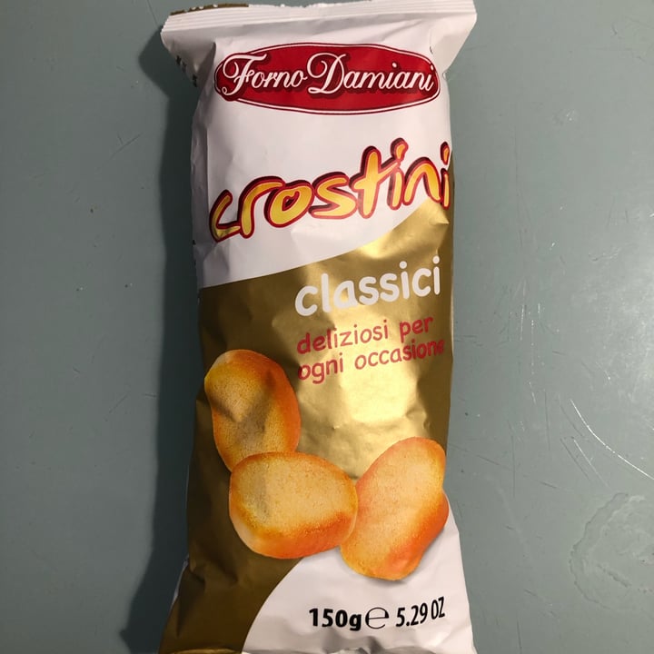 photo of Forno Damiani Crostini Classici shared by @violettaplantbased on  14 Apr 2023 - review