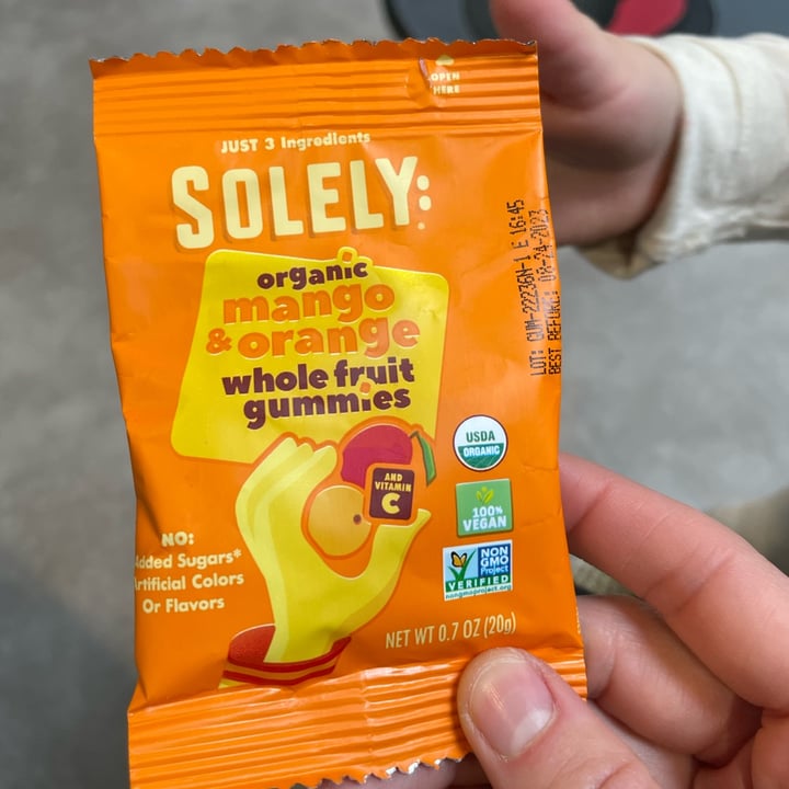 Solely Mango Orange Gummies Review abillion