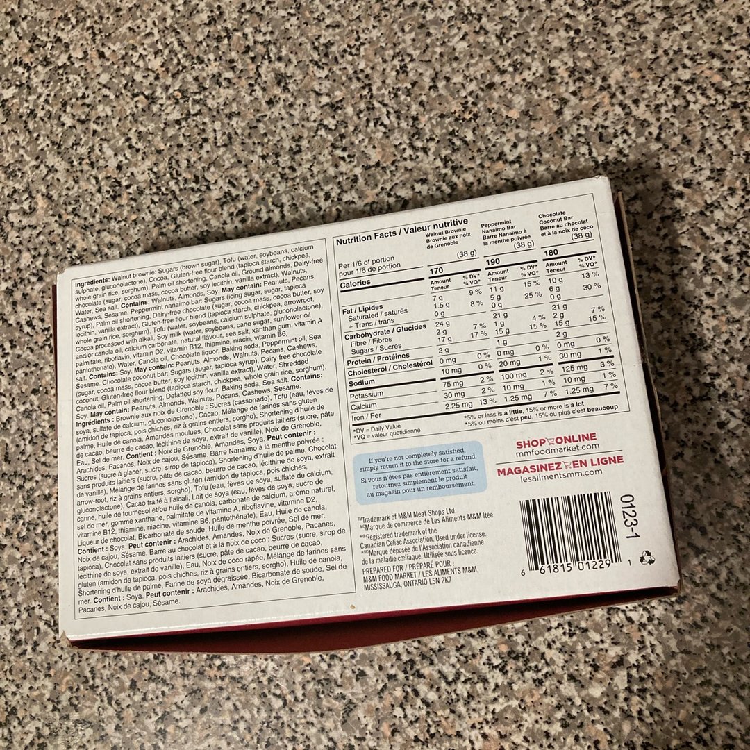 m&m food market Dessert Bar Variety Pack Reviews abillion