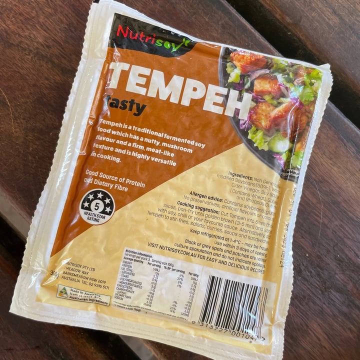 Nutrisoy Tempeh Reviews abillion