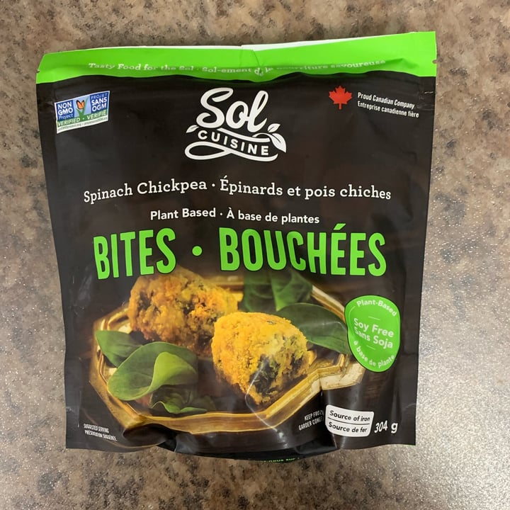 Sol Cuisine Spinach Chickpea Bites Review abillion