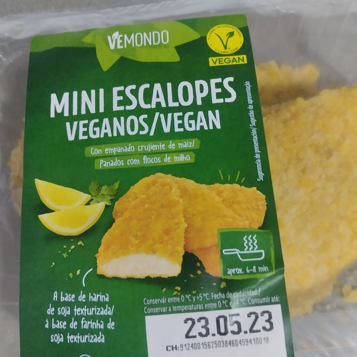 photo of Vemondo Mini escalopes veganos shared by @kary54 on  21 May 2023 - review
