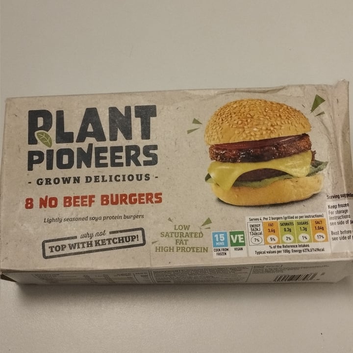 plant pioneers sainsburys no beef burgers Review | abillion