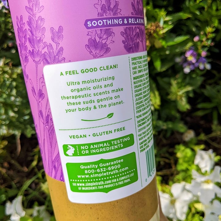 photo of Simple Truth Lavender Pure Castile Soap shared by @veggieassassin on  11 Apr 2023 - review