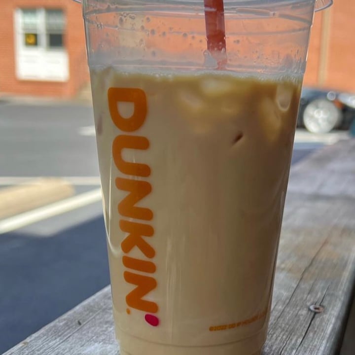 Dunkin' Donuts Iced Hazelnut with Oat Milk Reviews abillion