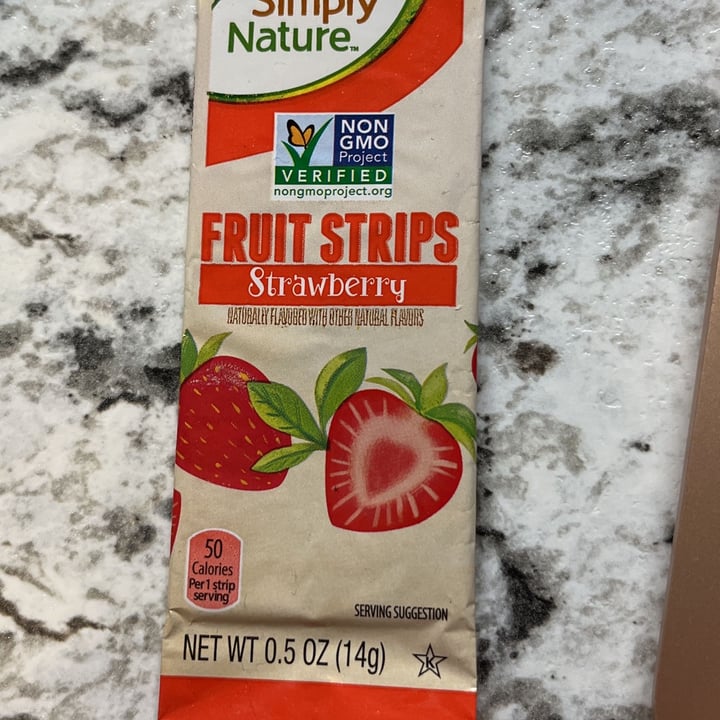 Simply Nature Strawberry Fruit Strip Reviews abillion