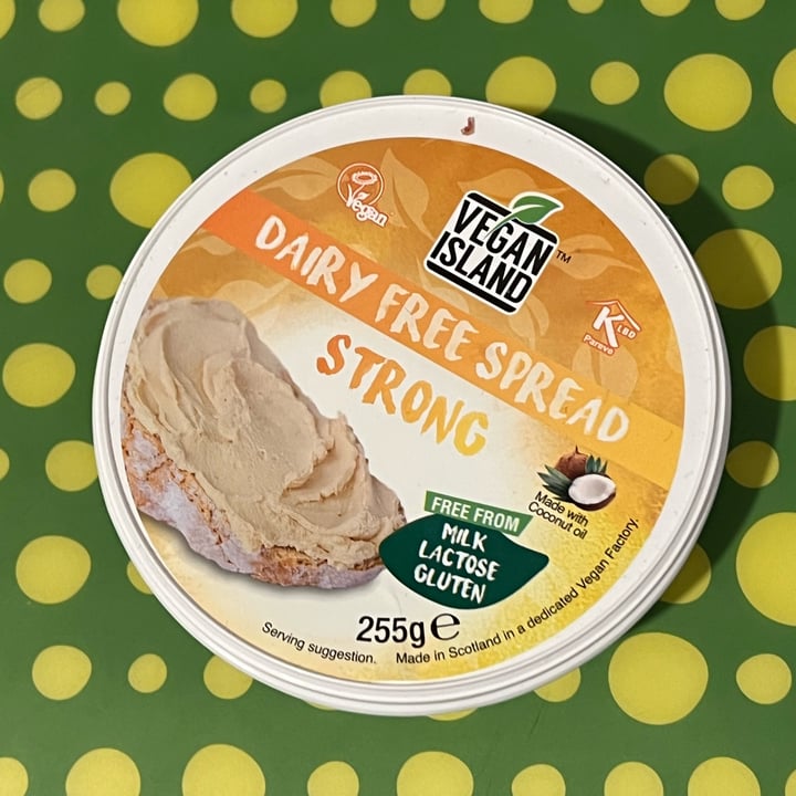 Vegan island Dairy Free Spread Strong Review abillion