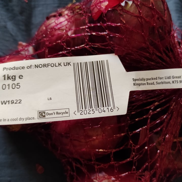 Lidl British Red Onions British Red Onions Review abillion