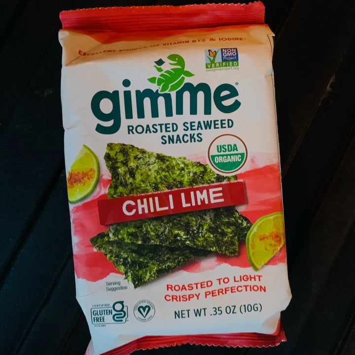 Gimme Chili Lime Seaweed Snacks Reviews abillion