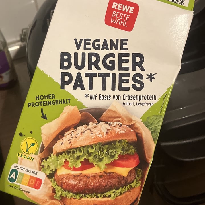 REWE Beste Wahl Vegane Burger patties Review abillion