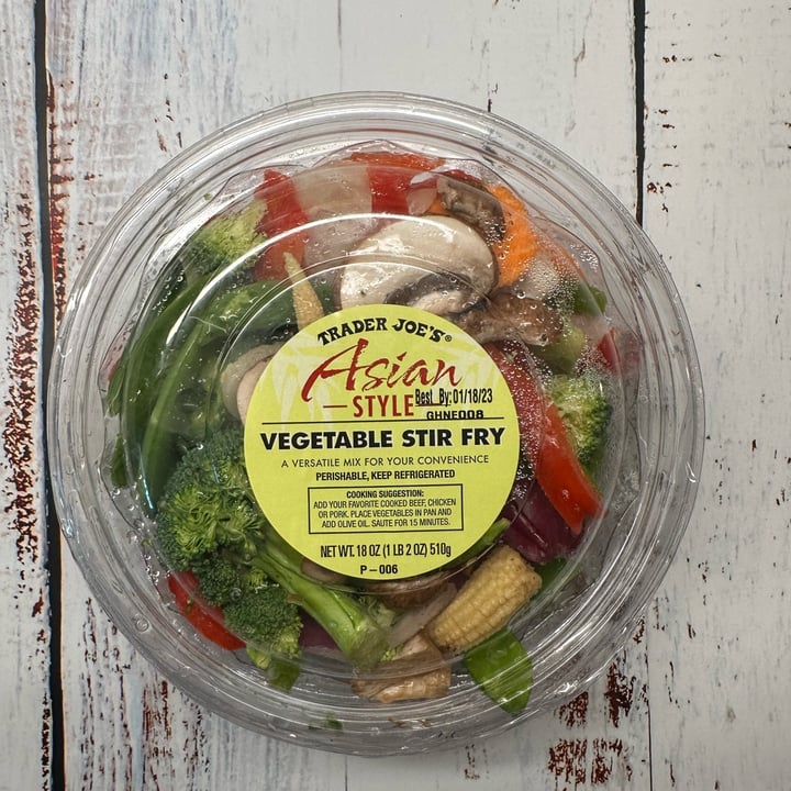 Trader Joe’s Asian Style Vegetable Stir Fry Trader Joe’s Asian Style