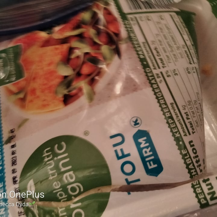 Simple Truth Organic firm tofu Review abillion