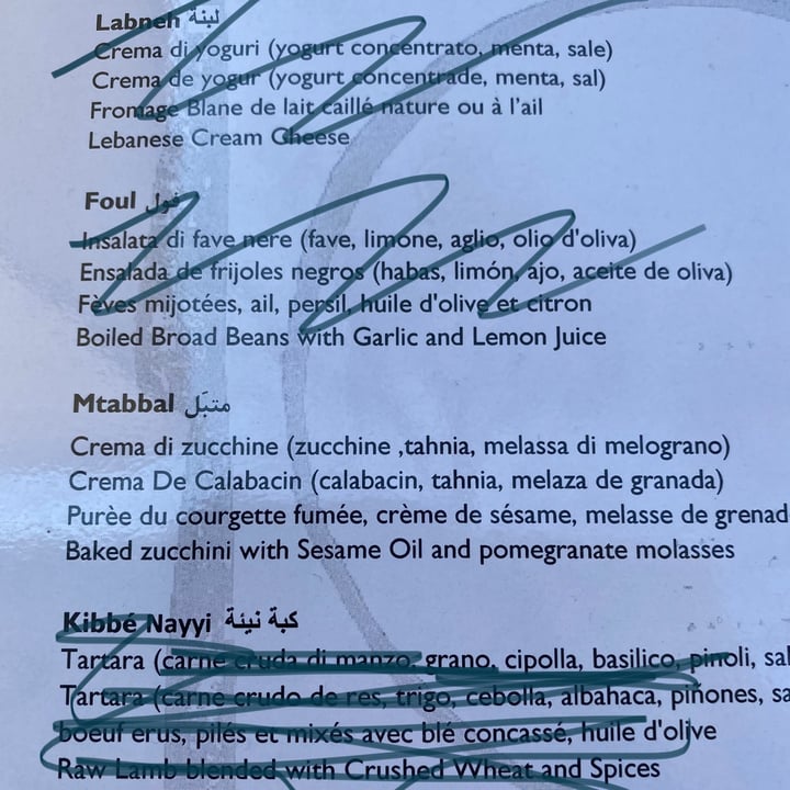 photo of Ristorante libanese Mille e una notte Mtabbal - Crema di zucchine shared by @aleglass on  23 Mar 2023 - review