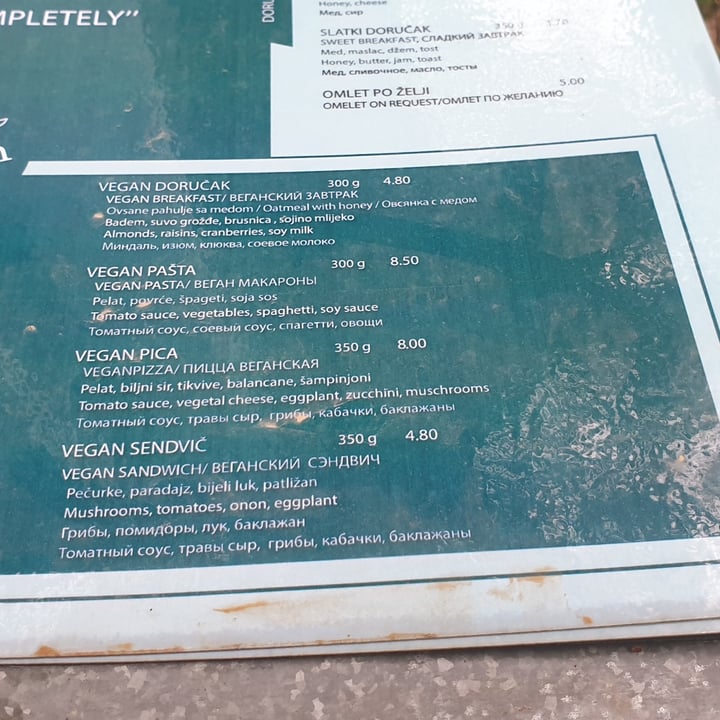 Ombra Caffe & Louge Bar Kotor, Montenegro Vegan Pasta Review abillion