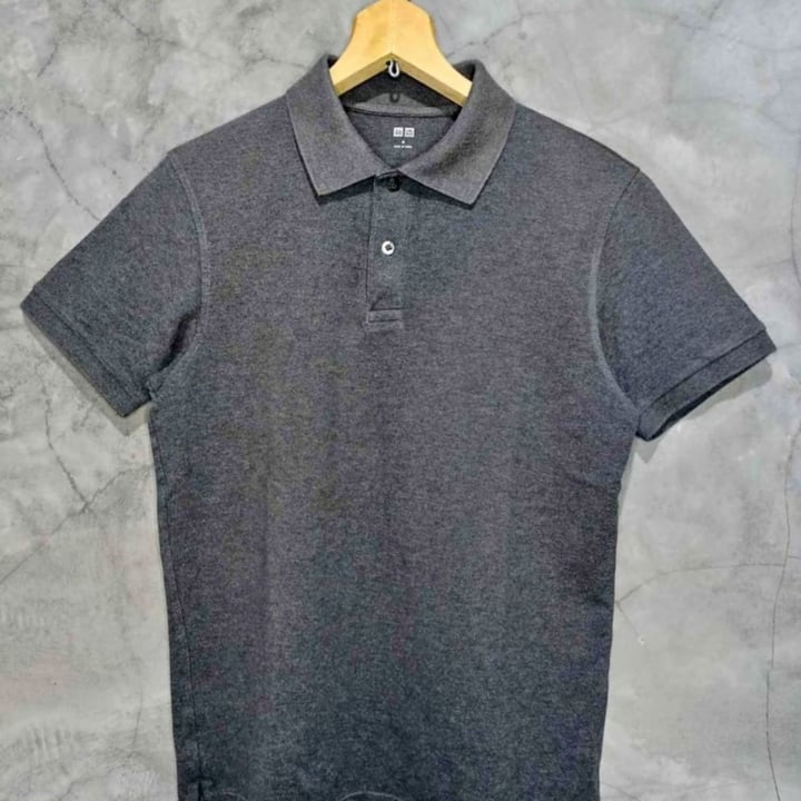 Uniqlo Gray Polo Shirt Review abillion