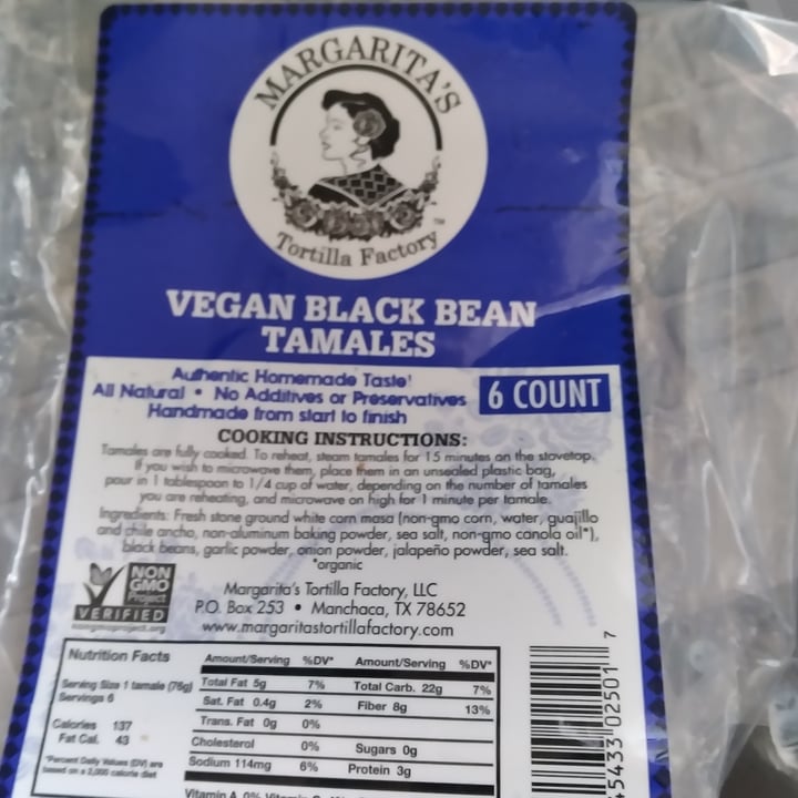 Margarita's Tortilla Factory Vegan Medley Tamales Review abillion