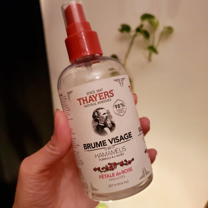 Thayers Natural Remedies Aloe and Rose Petal Facial Mist Review abillion