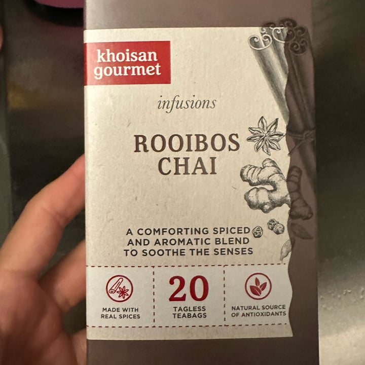 Khoisan tea Rooibos Chai Review abillion