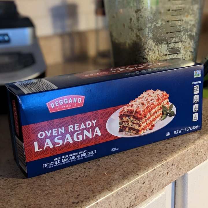 Reggano Oven Ready Lasagna Review abillion