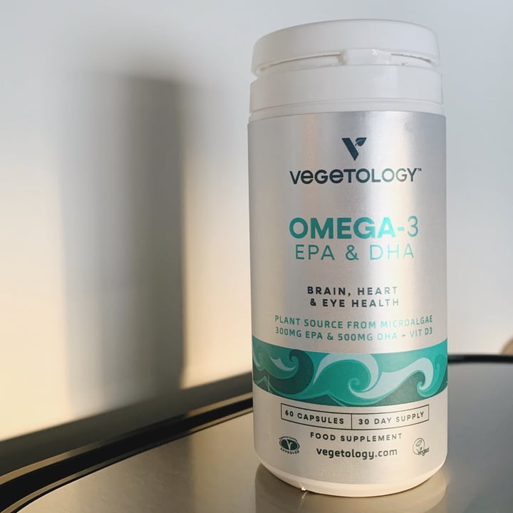photo of Vegetology Omega3 EPA e DHA shared by @veganhaven on  16 Mar 2023 - review