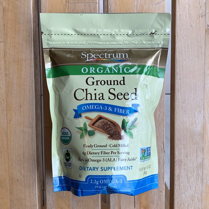 Spectrum Essentials Organic Ground Chia Seed Review abillion