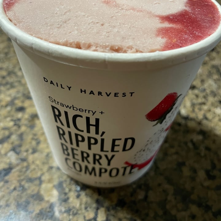 Daily Harvest rich rippled berry compote ice cream Review abillion