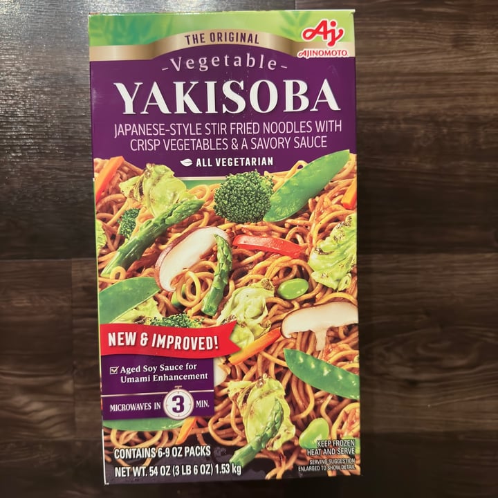 Ajinomoto Vegetable Yakisoba Review abillion