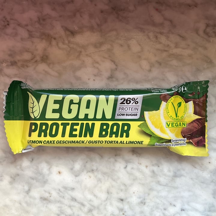 IronMaxx Vegan Protein Bar Lemon Cake Flavor Review abillion