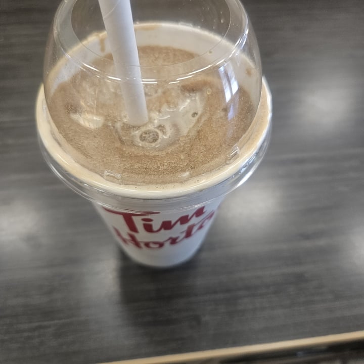 Tim Hortons VilleMarie, Montréal, Canada almond milk iced capp Review abillion