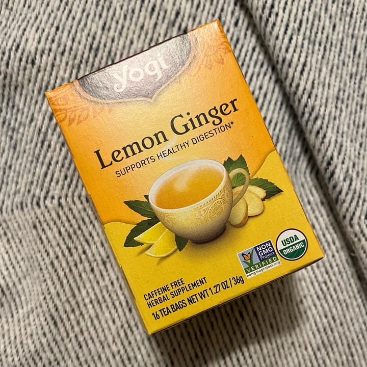 Yogi Tea Organic Lemon ginger Reviews abillion