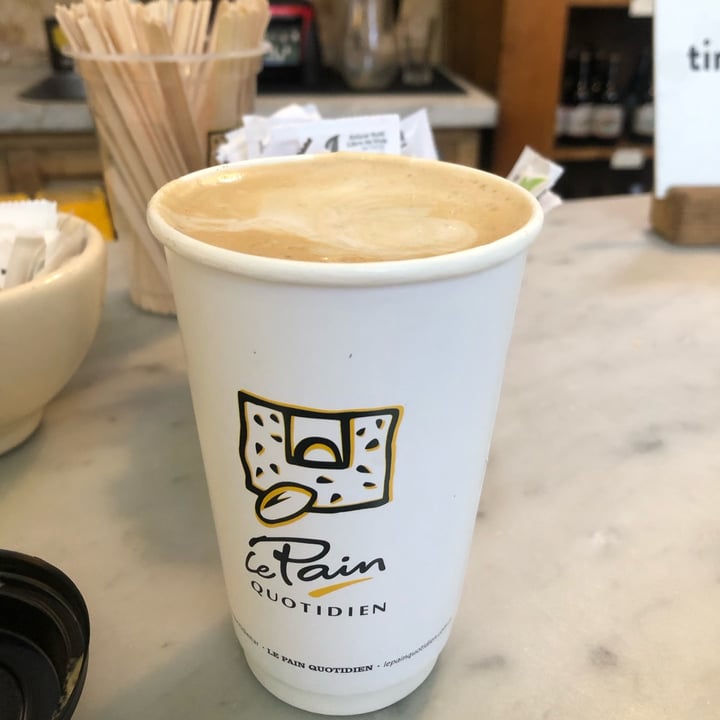 Le Pain Quotidien BGT, Argentina Vainilla Latte con leche de Coco