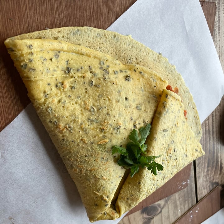 Hang Ten Cafe Cape Town, South Africa Veganissimo Crepe Review abillion