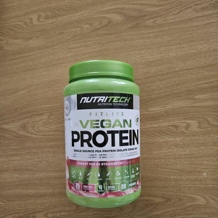Nutritech Vegan Protein Strawberry Review abillion