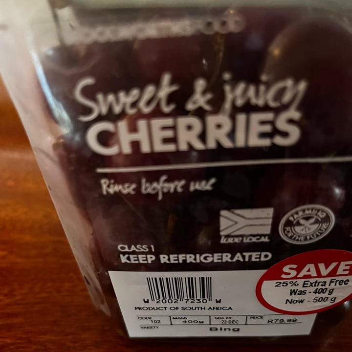 Woolworths Fresh Fruit Woolworths Fresh Cherries Reviews abillion